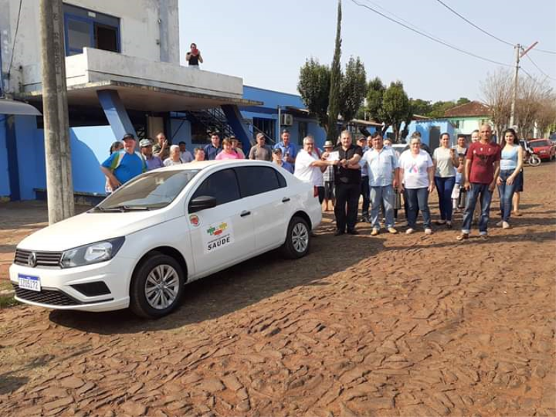 SAÚDE RECEBE VEÍCULO ZERO KM 
